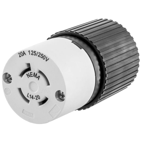 Hubbell Locking Nema L16-20C Connector L1620C - main