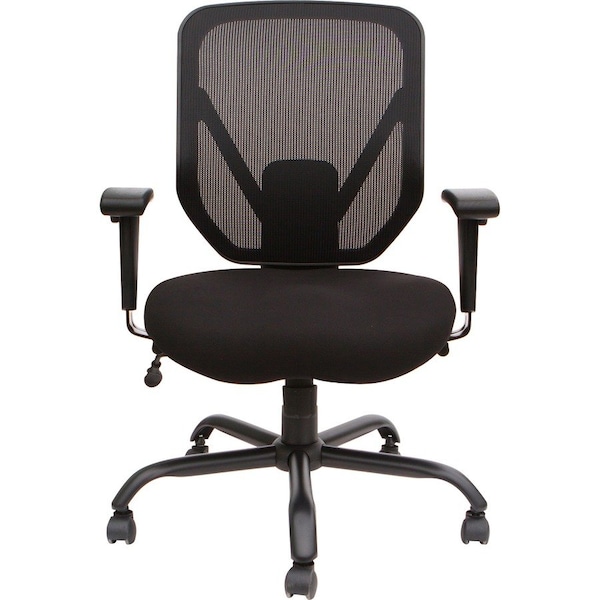 Lorell Executive Office Chair, Black, Mesh LLR81804 - main