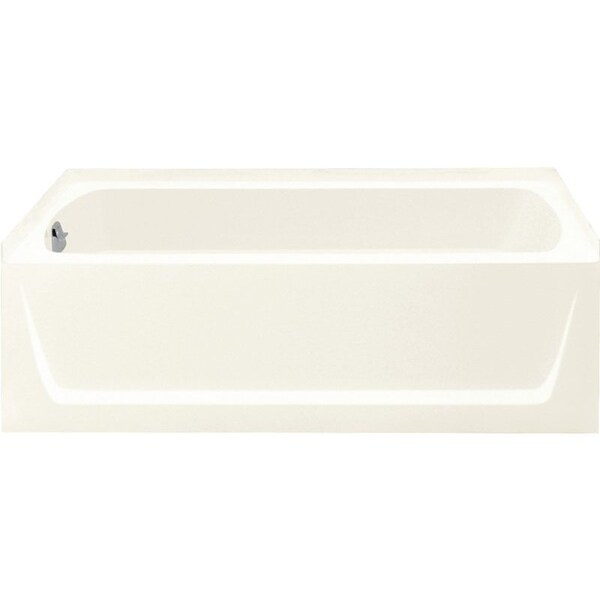 Sterling Ensemble Bathtub, 44 gal Capacity, 60 in L, 30 in W, 18 in H, Alcove Installation, Vikrell, White 71171110-0 - main