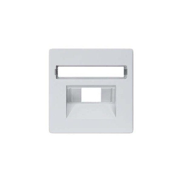 Siemens DELTA i-system aluminum-metallic Cover plate UAE connection socket suitable 5TG1258 - main