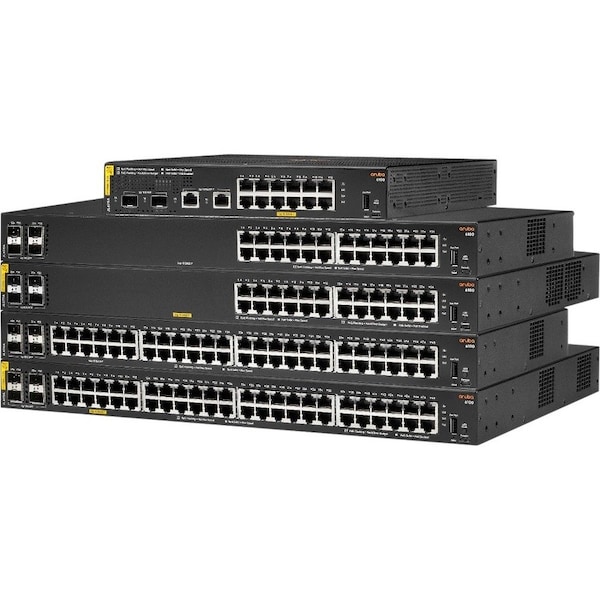 Hpe 6100 24G Class4 PoE 4SFP+ 370W Switch JL677A#ABA - main
