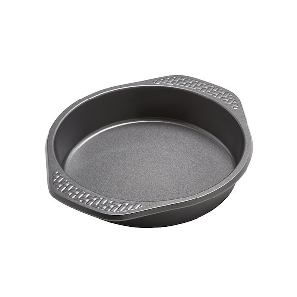 Chicago Metallic Cake Pan, Round, 9 in Dia, 9.8 in OAL, Carbon Steel, Non-Stick: Non-Stick 5296007 - main
