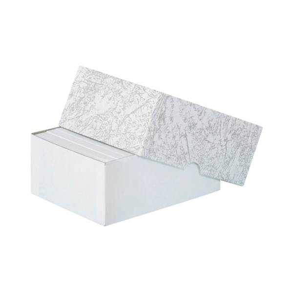 Partners Brand 4 3/4 in x 3 1/2 in x 2 in Stationery Set-Up Cartons, Gray, Fiberboard, 100 PK BC3 - main