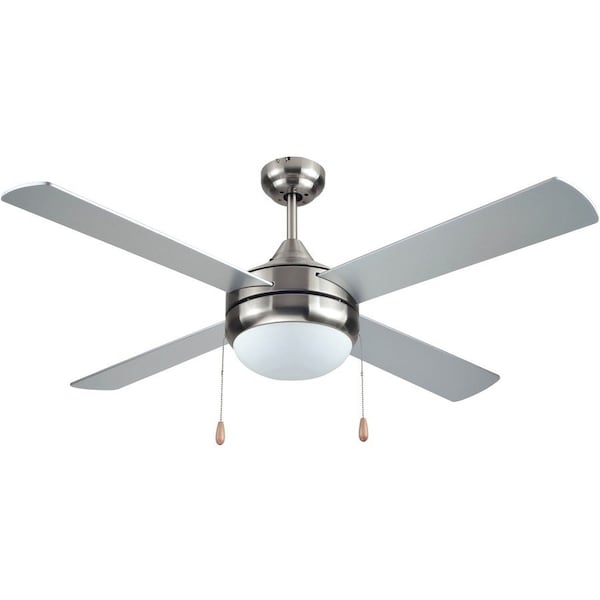 Black & Decker 52'' 4 - Blade Standard Ceiling Fan with Pull Chain and Light Kit Included BCF5252 - main