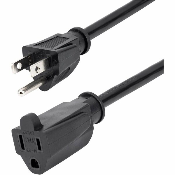 Startech.Com 15ft Power Extension Cord 5-15R to 5-15P PAC10115 - main