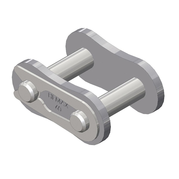 Senqcia Hi-Max Single Strand Spring Clip Connecting Link, 60 chain, 3/4 P, 0.235 Dia Pin 60HMCL - main