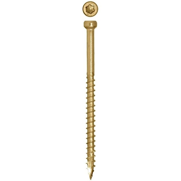 Grk Fasteners Wood Screw, #8, 1-1/2 in, Stainless Steel Torx Drive 119724 - main