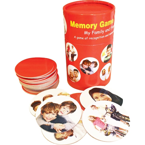 The Freckled Frog Friends and Family Matching Pairs Game FF2996 - main