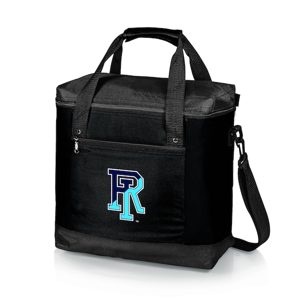 Picnic Time Family Of Brands NCAA Rhode Island Rams Montero Tote Cooler Bag - Soft Cooler Bag - Picnic Tote, Black 604-00-179-934-0 - main