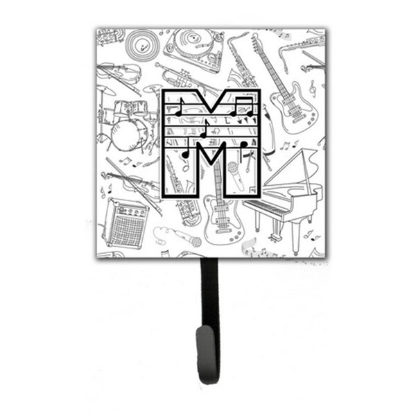 Carolines Treasures Letter M Musical Note Letters Leash and Key Holder CJ2007-MSH4 - main