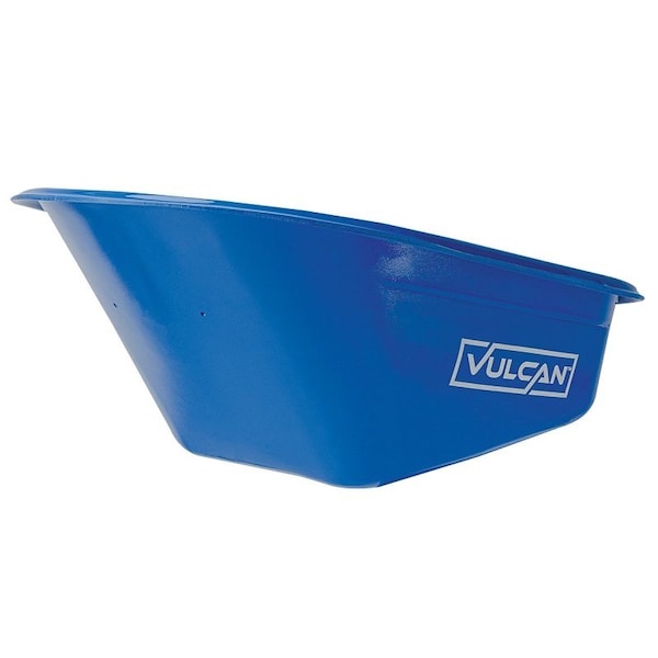 Vulcan Wheelbarrow Tray, 7 cu-ft, Poly, HDPE, For PH7-S-2W-OR TRAY-PH7-S-2W-OR - main