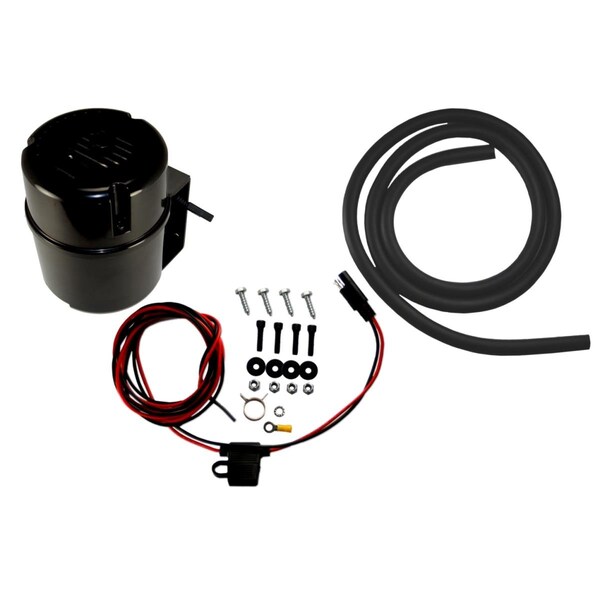 Leed Brakes 12V Universal Electric Vacuum Pump Canister - Black Bandit LEEVP001B - main