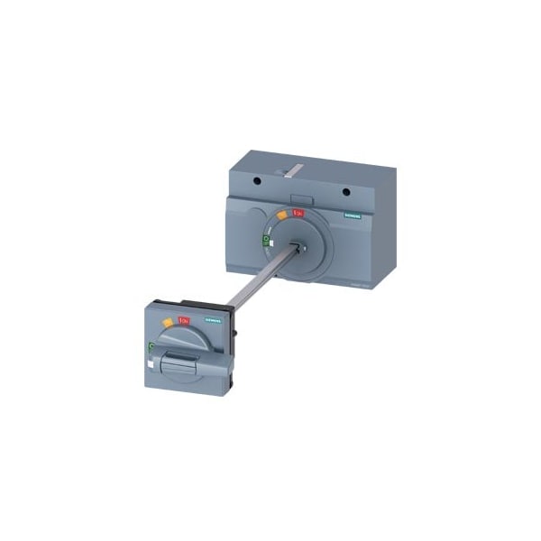 Siemens door mounted rotary operator standard IEC IP65 with door interlock 3VA9467-0FK21 - main
