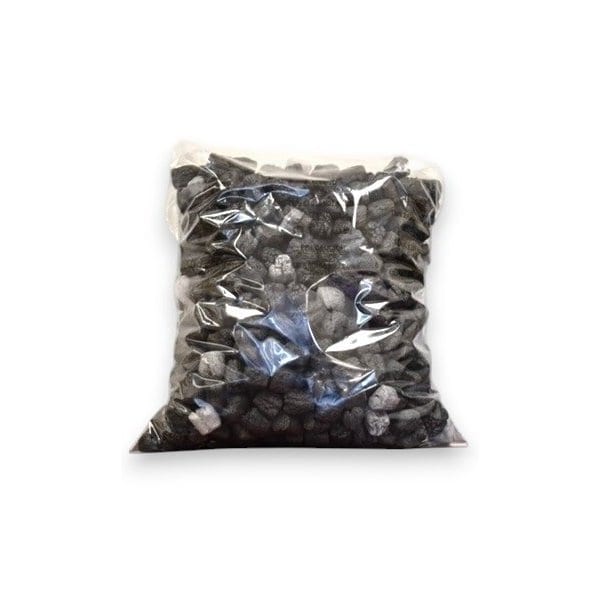 Bubblefast FunPak Black Hearts Packing Peanuts Mini Pack Plant Based Biodegradable Compostable 0.6 cu ft Bag Mini-Black Hearts - main