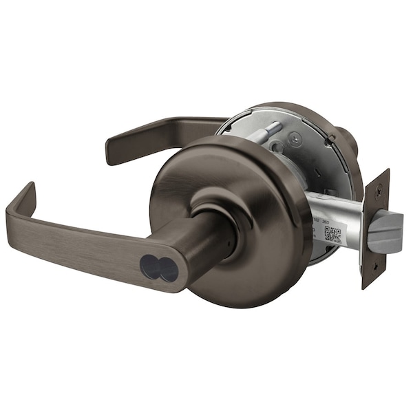 Corbin Russwin Grade 1 Classroom Cylindrical Lock, Newport Lever, D Rose, LFIC 6-Pin Less Core, Oil-Rubbed Bronze CLX3355 NZD 613 CL6 - main