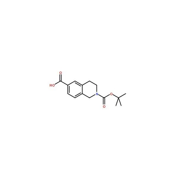 Ak Scientific 2-Boc-1, 2, 3, 4-tetrahydro-isoquinoline-6-carboxylic acid (250mg), CAS 170097-67-3 X4680-250mg - main