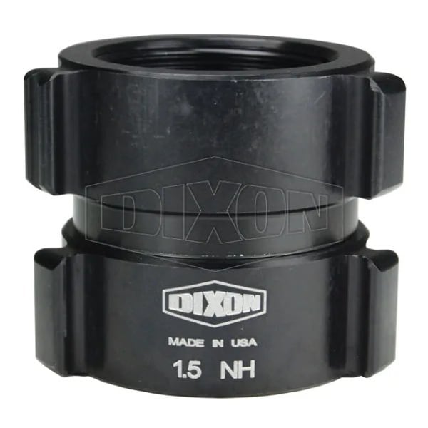 Dixon Style N53 Rocker Lug Adapter, 1-1/2 in, FNPT Rigid x Female NST NH Swivel N53-15F15T - main