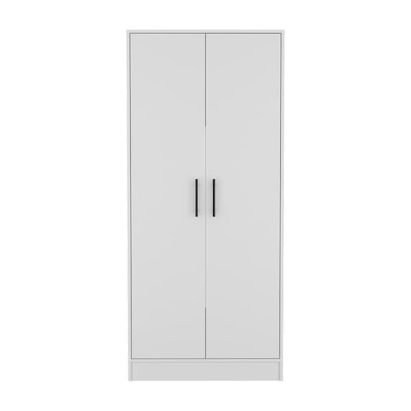 Homeroots Two Piece White Bedroom Set 530269 - main