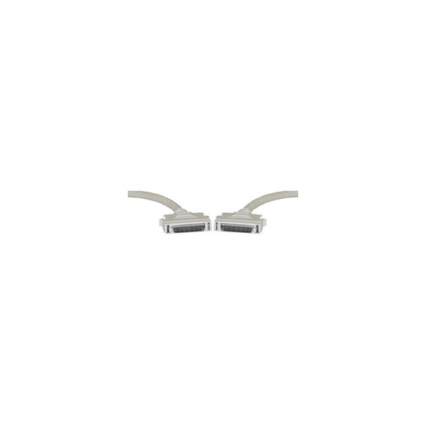 Cable Wholesale SCSI II cable, HPDB50 (Half Pitch DB50) Male, 25 Twisted Pairs, 3 foot 10P1-02103 - main