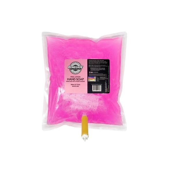 Renegade Products Usa Pink Lotion Hand Soap 800ML, Moisturizing, Pro-Grade, Ready-to-Use Soap GLPINKSOAPLOT-2252-800 - main
