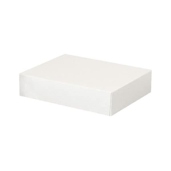 Partners Brand 8 1/2 in x 11 in x 2 1/2 in Stationery Folding Cartons, White, Fiberboard, 200 PK RA1 - main