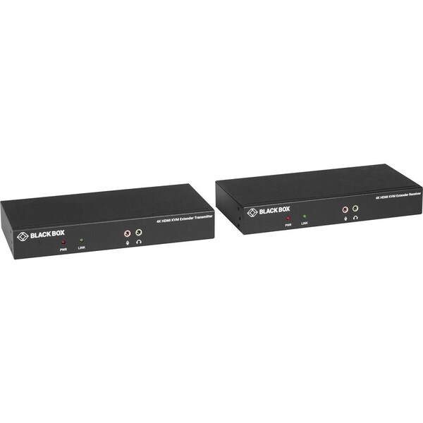 Black Box BLACK BOX Kvx Series Hdmi 4K Fibre Kvm Extender, Sh, Tx+Rx KVXLCHF-100 - main