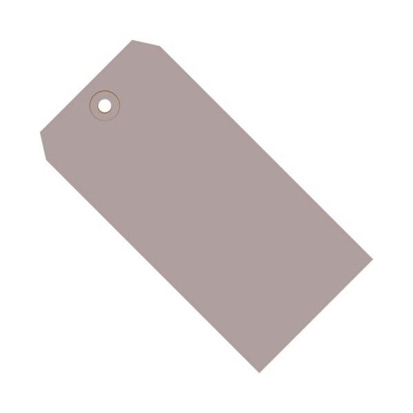 Box Packaging Shipping Tag No 6 5-1/4L x 2-5/8W Gray 1000/Pack G11061F - main