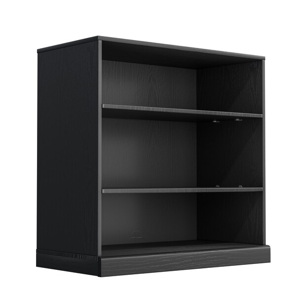 Homeroots 31" Black Wood Accent Cabinet 691116 - main
