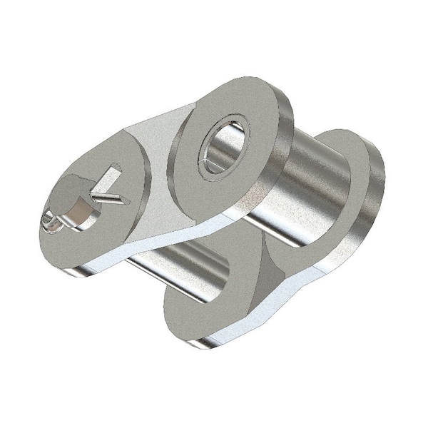 Senqcia Hi-Max Single Strand Cottd Off Link, 50NP chain, 5/8 P, 1.02 OAW, .2 Pin, Stl 50NPHMOL - main