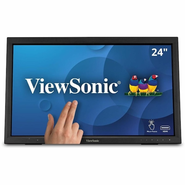 Viewsonic TD2423D - 24" IR 10-point Touch Display, 1920x1080 Full HD resolution. TD2423D - main