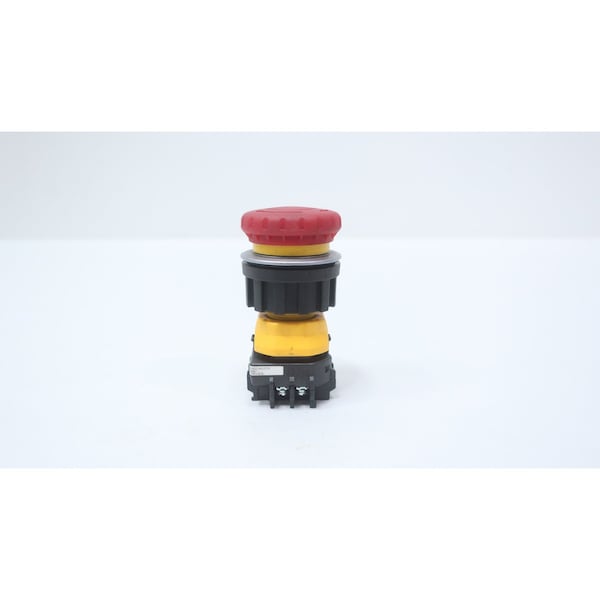 Idec ILLUMINATED RED MUSHROOM HEAD EMERGENCY STOP BUTTON 24V-DC XN1E-TV402Q4MR - main