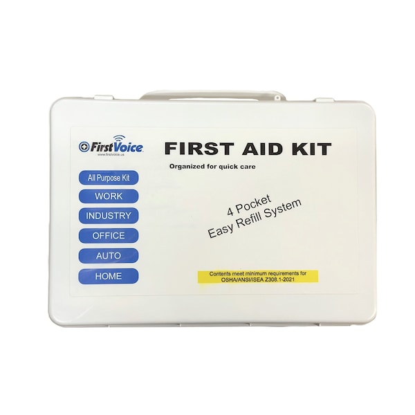 First Voice 2021 ANSI Standard First Aid Kit (25-50 People) ANSI-2021-CLASS-B - main