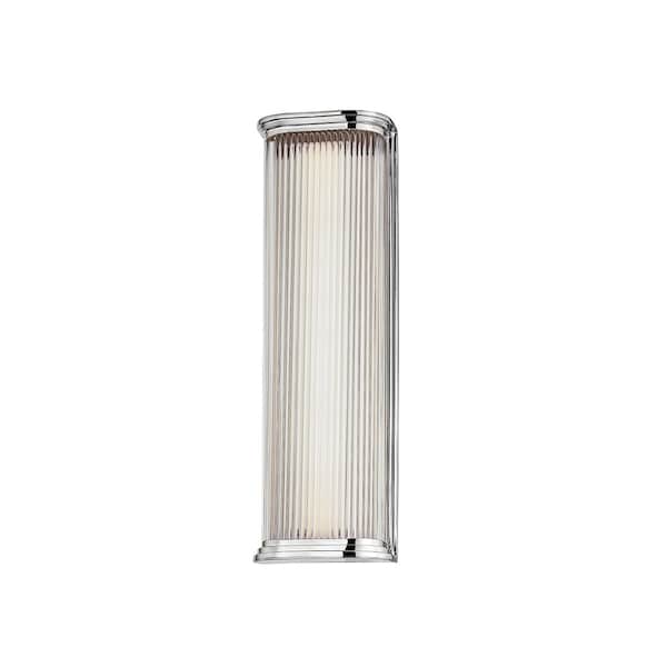 Hudson Valley Lighting Newburgh 1 Light Bath And Vanity 17 In. Polished Nickel 2217-PN - main