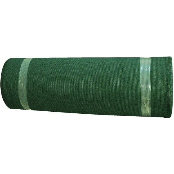 Coolaroo 6 ' W.x100 ' L. Forest Green 50% UV Sun Screen Fabric 300364 - main