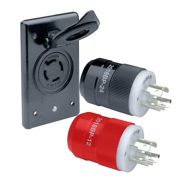 Marinco Trolling Charging System Package with 2018BP-12-2018BP-24-2018BR-MB 2018PKG - main