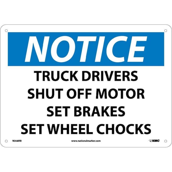 Nmc Notice Truck Driver Safety Instructions N358RB - main