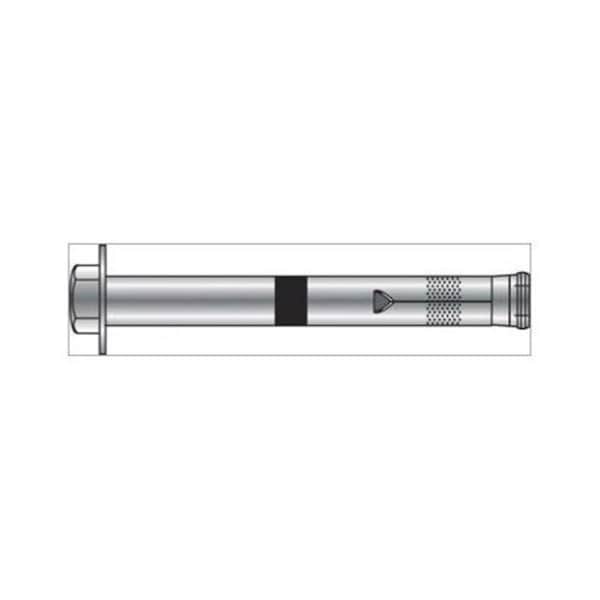 Hillman 370839 0.5 x 3.75 in. Hex Head Rawl-Bolt Sleeve Anchor Zinc Plated 78701 - main