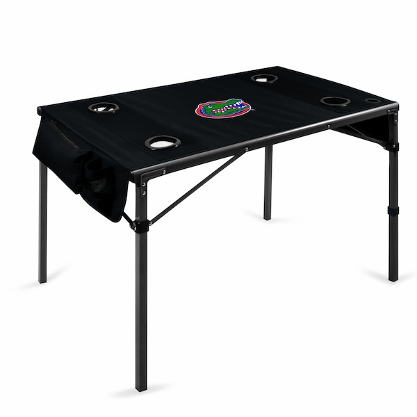 Picnic Time Family Of Brands NCAA Florida Gators Travel Table Portable Folding Table, Camping Table, Outdoor Table 799-00-179-164-0 - main