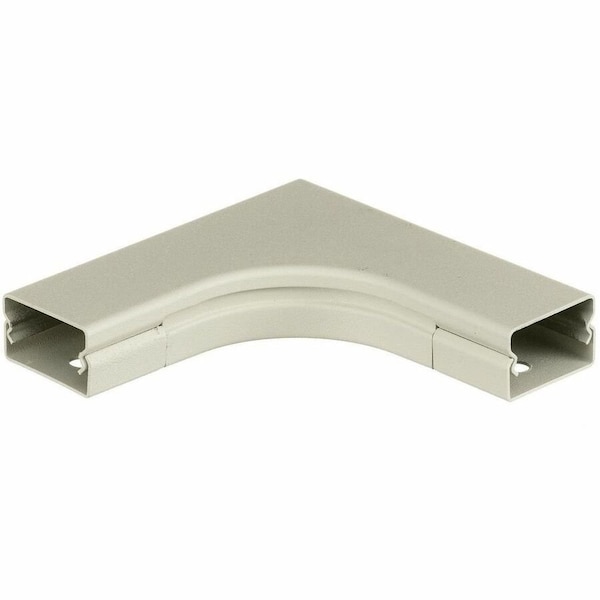 Hubbell Wiring Device-Kellems Flat Elbow Raceway, HBL2000 Series, Ivory HBL2011BRIV - main