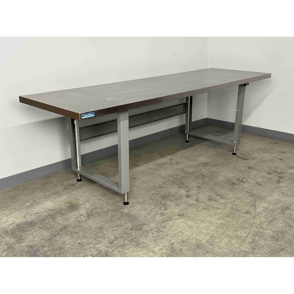 Stackbin Electric Workbenches, 96"W, 28-40"H, 1000lb S9636-4000-E-BK - main