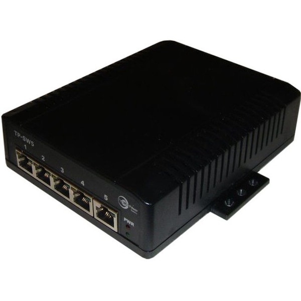 Tycon Systems 5 Port High Power Poe Switch 48-56Vinput TP-SW5G-D+ - main