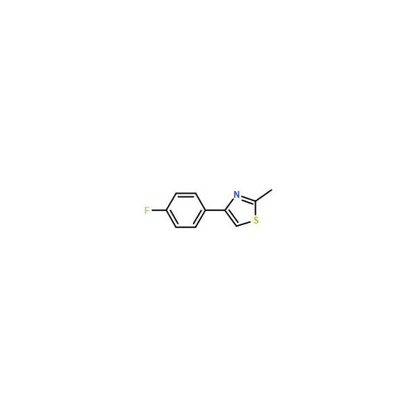 Ak Scientific 4-(4-Fluorophenyl)-2-methylthiazole (250mg), CAS 450-29-3 V6011-250mg - main