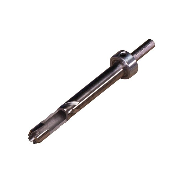 Kreg Drill Bit, 3/8 in Dia, 6 in OAL, Custom Plug Cutting, 3/8 in Dia Shank Metallic KPC1020 - main