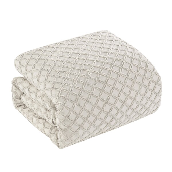 Homeroots Beige King Polyester 140 Thread Count Washable Duvet Cover Set 529064 - main