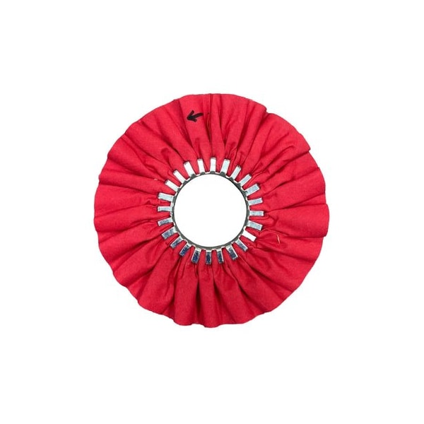 Renegade Products Usa Airway Buffing Wheels, 9 Inch, Red, No Center Plate FAW9X3N2-16P86RTX - main