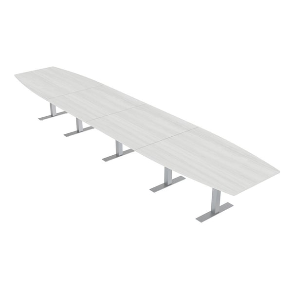 Skutchi Designs 20 Person Conference Table With Power Unit | 20' Boat Table | Harmony Series HAR-BOT-48X240-T-WA7976-NA - main