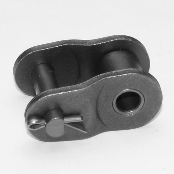 Senqcia 100HOL Heavy Series Single Strand Cottd Off Link, 100H chain, 1.25P, 1.81 OAW, 3/8 Pin S-100HOL - main