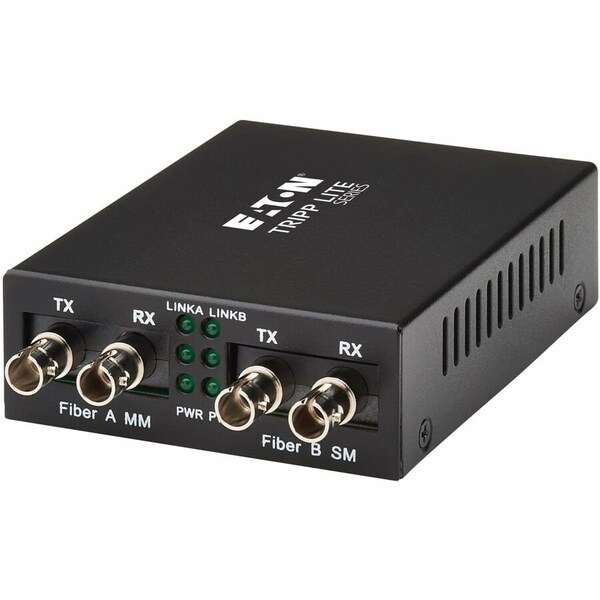 Eaton TRIPP LITE SERIES 100 MB ST TO 100 MB ST MODE CONVERTER - 1310 NM COMPATIBLE, UP N784-MDC-4STST - main