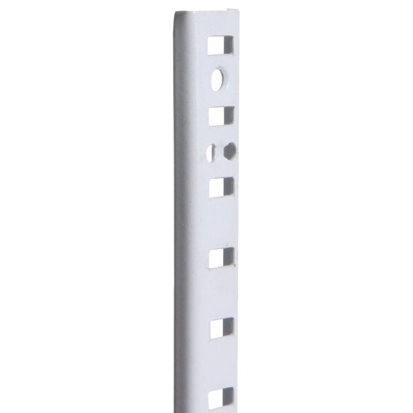 Knape & Vogt 255 Wh 36 36 in. Pilaster Shelf Standard - White Surface Or Mount W/O Nails Non-Upc 255 WH 36 - main