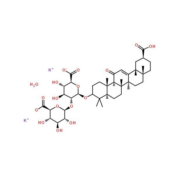 Ak Scientific Dipotassium glycyrrhizinate hydrate (1g), CAS 68797-35-3 S619-1g - main
